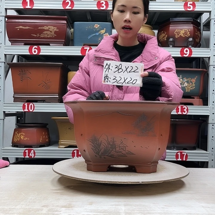 花盆紫砂紫砂花盆