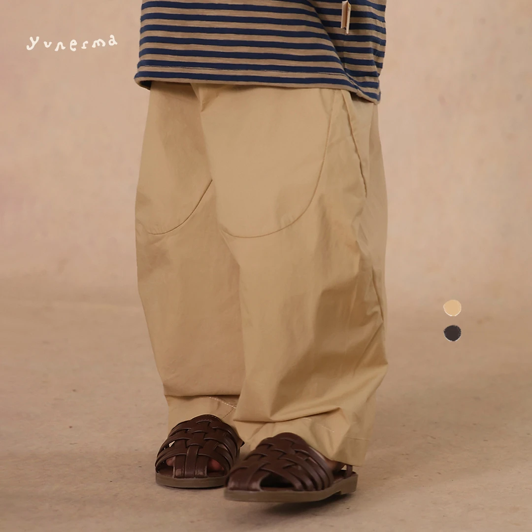 宝宝幼儿园夏季薄款防蚊裤允儿妈男女童2025新款百搭萝卜裤裤子潮