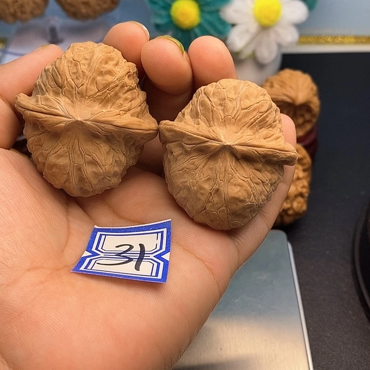 把件文玩核桃43南瓜墩