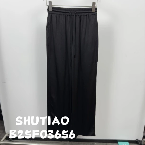 【SHUTIAO】2025夏季：新款小众设计款裤子B25F03656