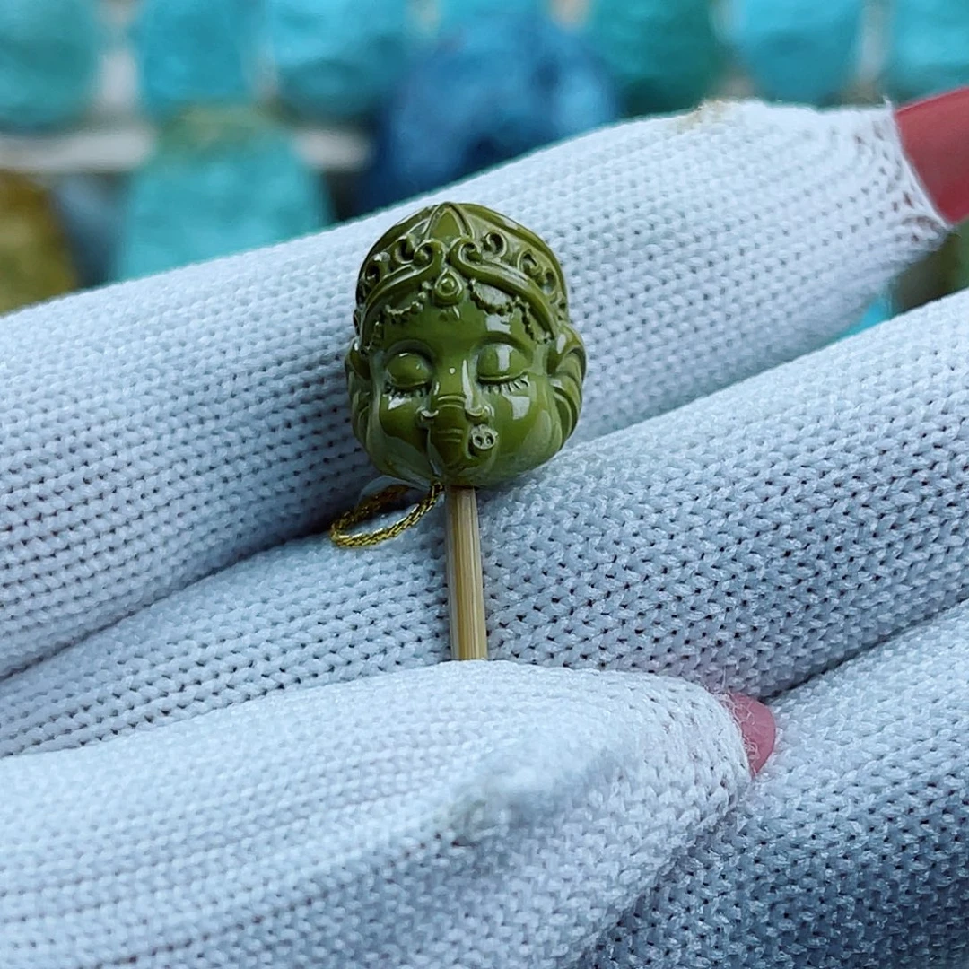 绿松石未镶嵌配饰