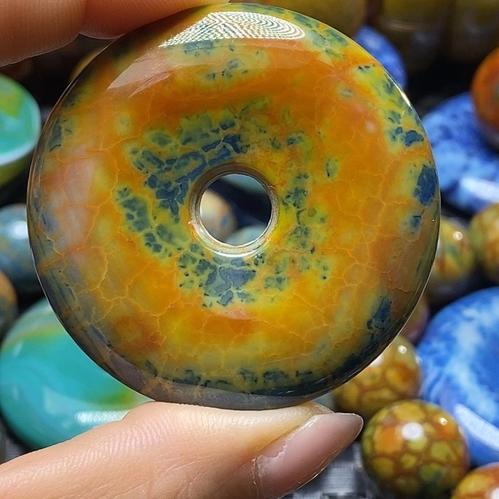 懂***你玛瑙/玉髓未镶嵌颈饰