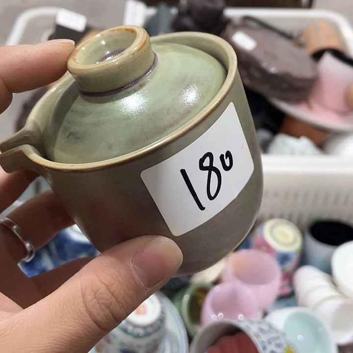 陶瓷茶具全部默认微瑕处理不影响使用完美主义者慎拍！