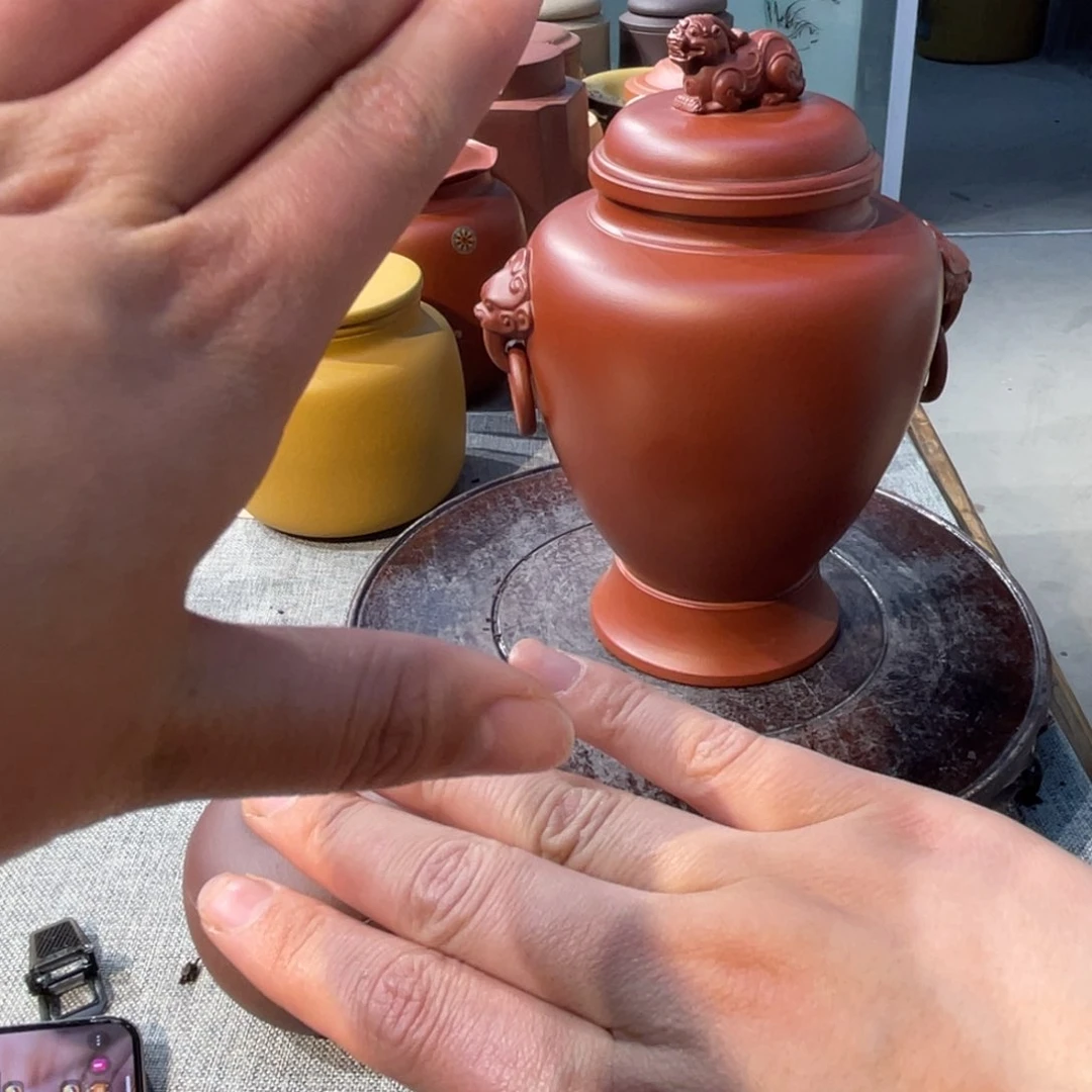 紫砂茶叶罐?****?特价一斤