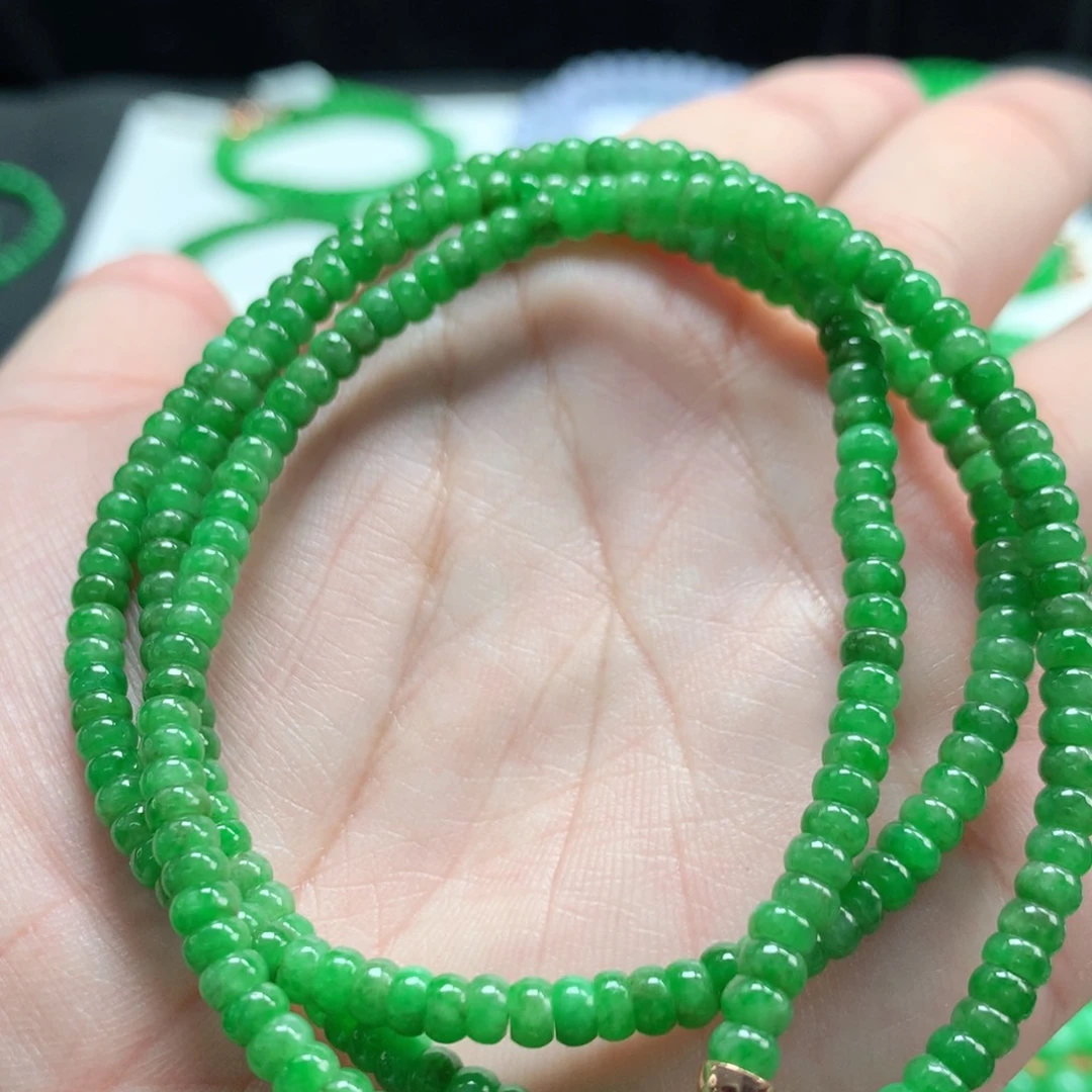 翡翠未镶嵌手链翡翠