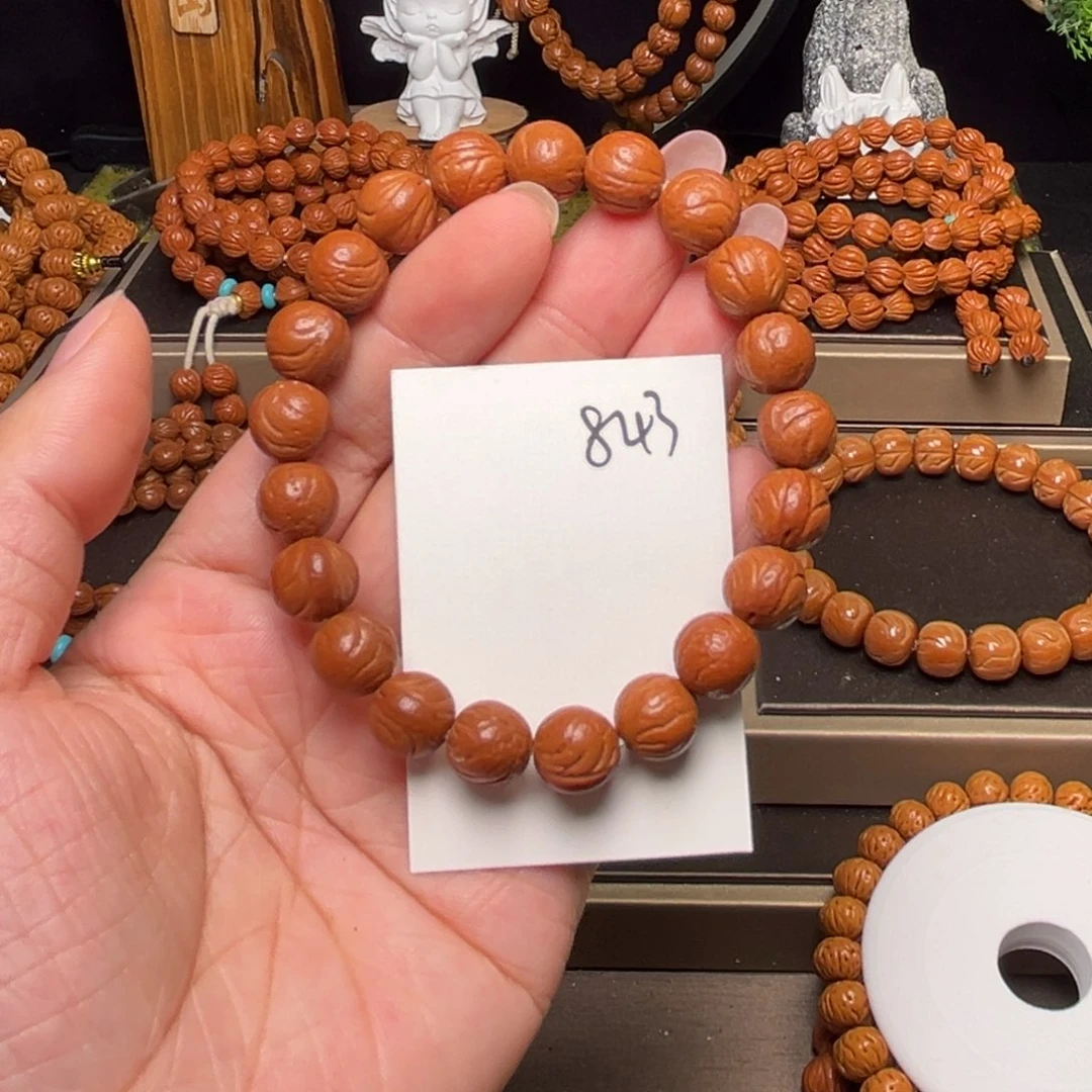 手串桃核玉龙脊10精品