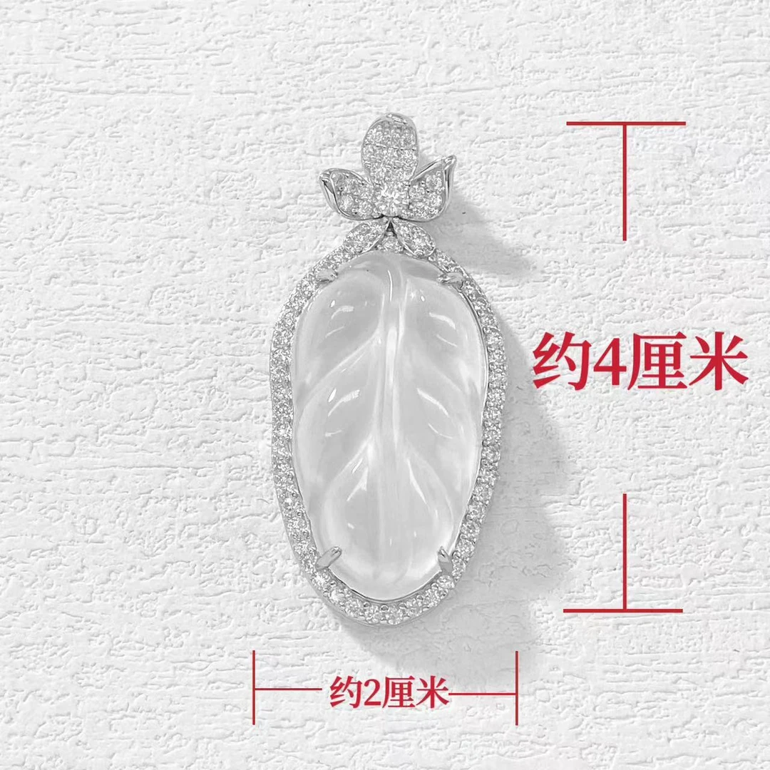 吊坠925银莫桑石 木木（MH70）单吊坠