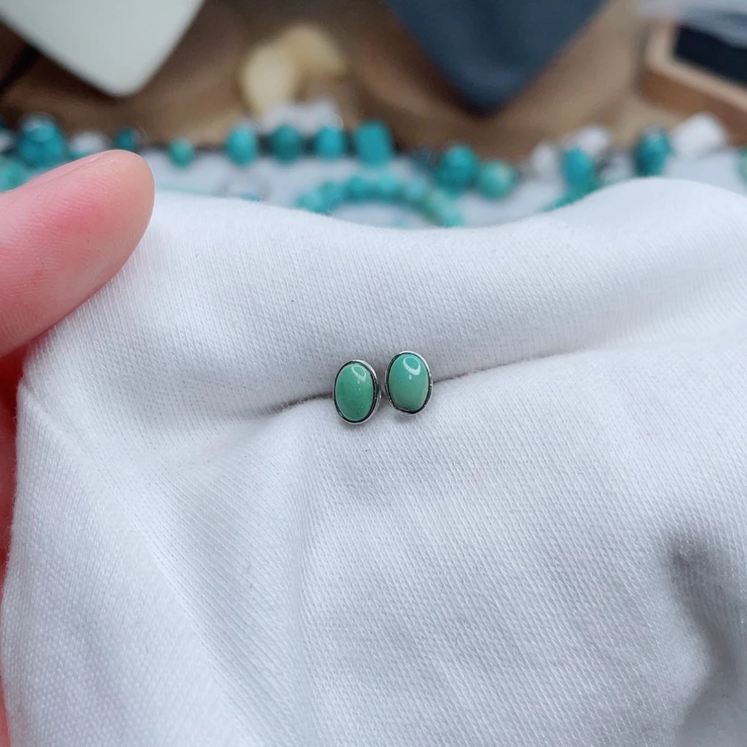 未镶嵌绿松石绿松石