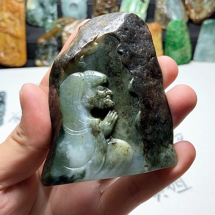 翡翠未镶嵌颈饰翡翠a货