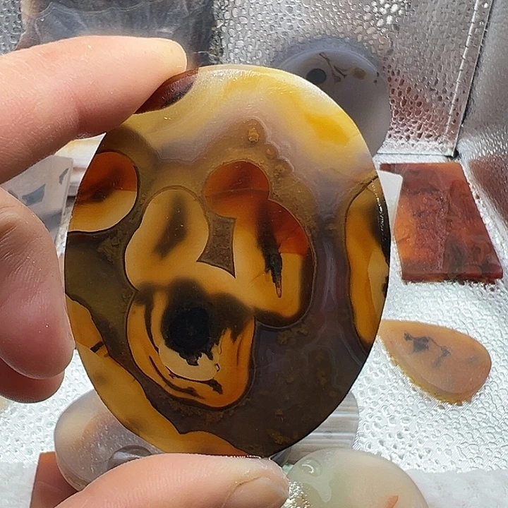 玛瑙/玉髓未镶嵌颈饰