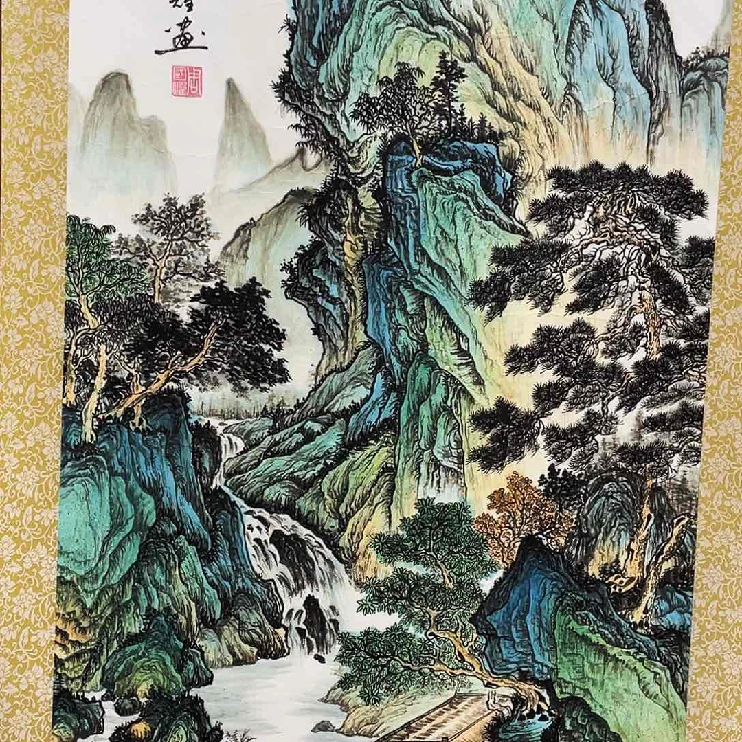 国画w老师手笔手绘作品