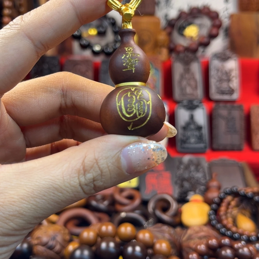 枣木天然雷击枣木葫芦