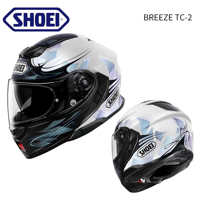 SHOEI揭面盔NEOTEC 3代内置双镜片摩托机车男女跑车长途旅行头盔