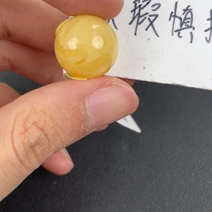 琥珀裸石未镶嵌天然26