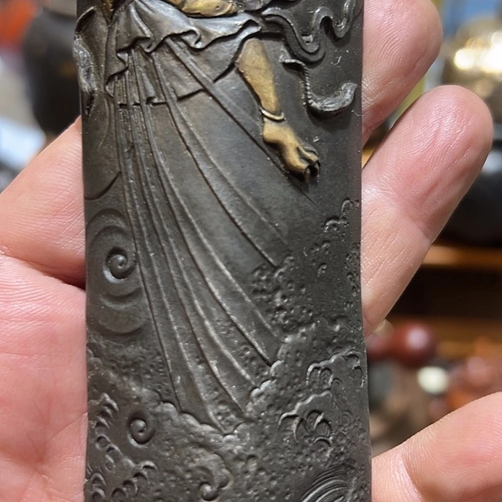 锡中古工艺品摆件
