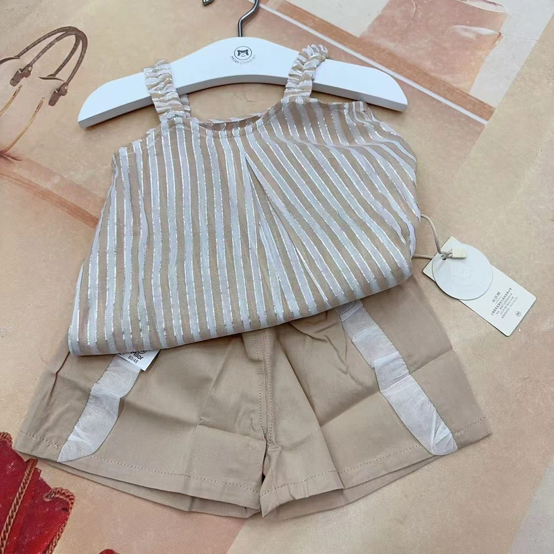 米le熊夏季儿童女童套装