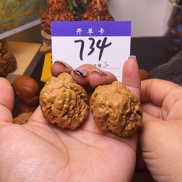 桃核吊坠蛤蟆头一帆风顺37有修s