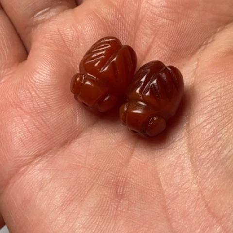 玛瑙/玉髓未镶嵌珠子藏传小元素配饰饰品