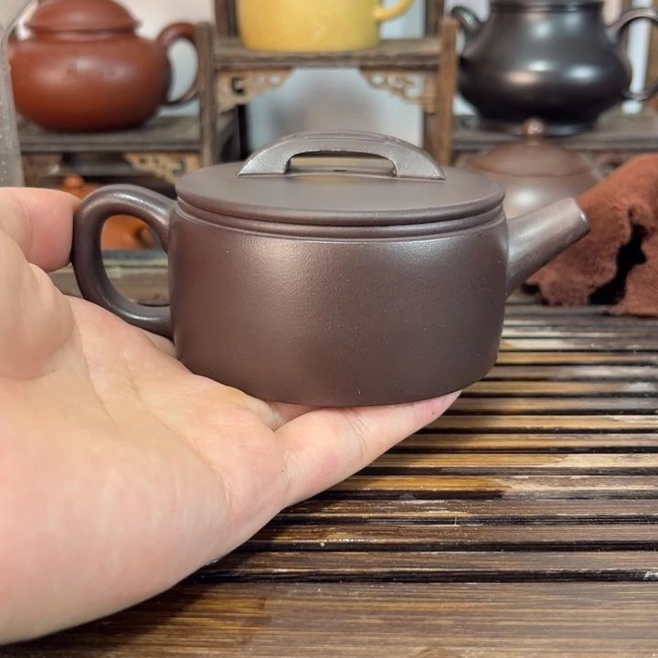 茶壶紫砂原矿紫砂手工制作