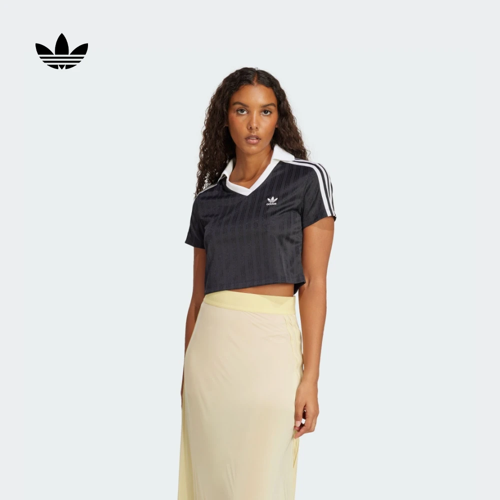 adidas/阿迪达斯三叶草经典短款运动短袖POLO衫JD2606