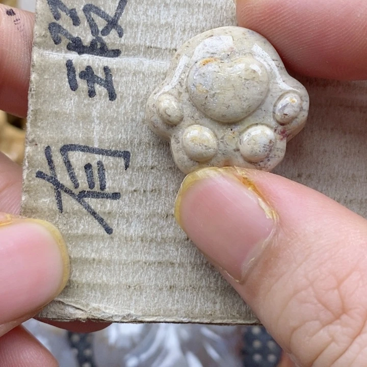 颈饰未镶嵌硅化珊瑚（珊瑚玉）云*刚小