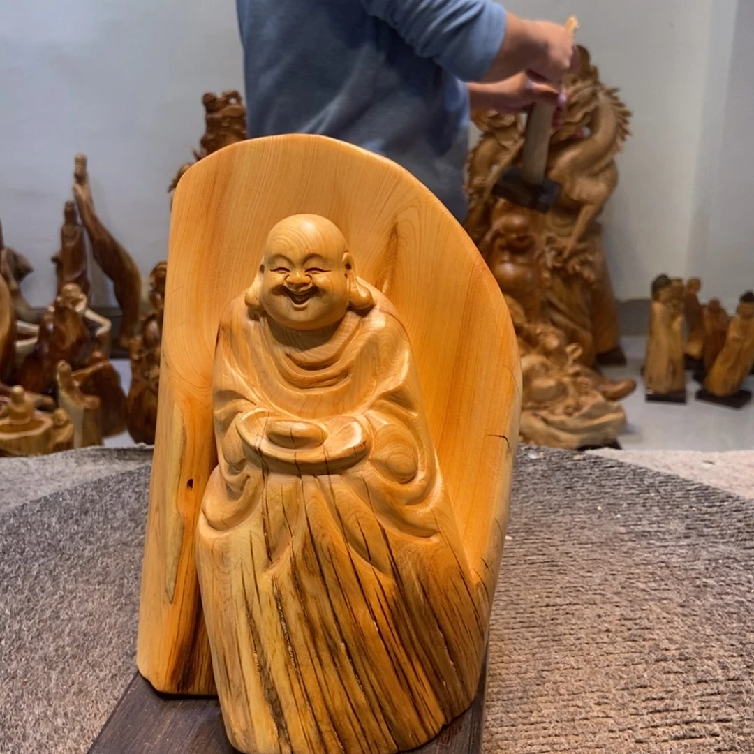 柏木（崖柏）太行崖柏根雕摆件