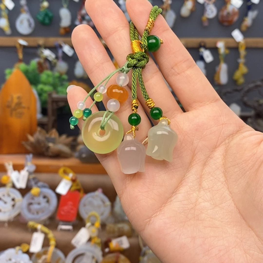 玛瑙/玉髓车挂未镶嵌66666666