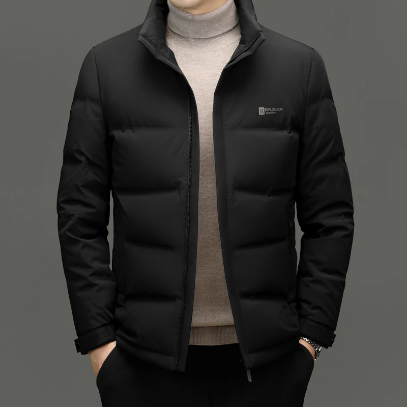 波司豋极地极寒羽绒服男士短款2025冬新款休闲立领联名保暖外套男