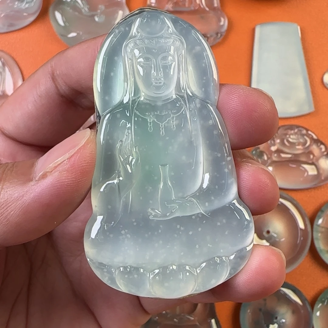 定制翡翠未镶嵌天然