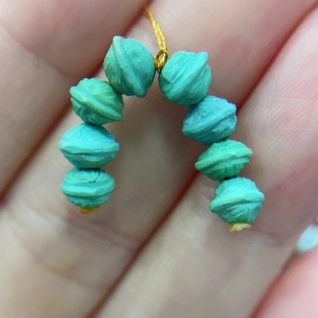 未镶嵌绿松石珠宝奇石