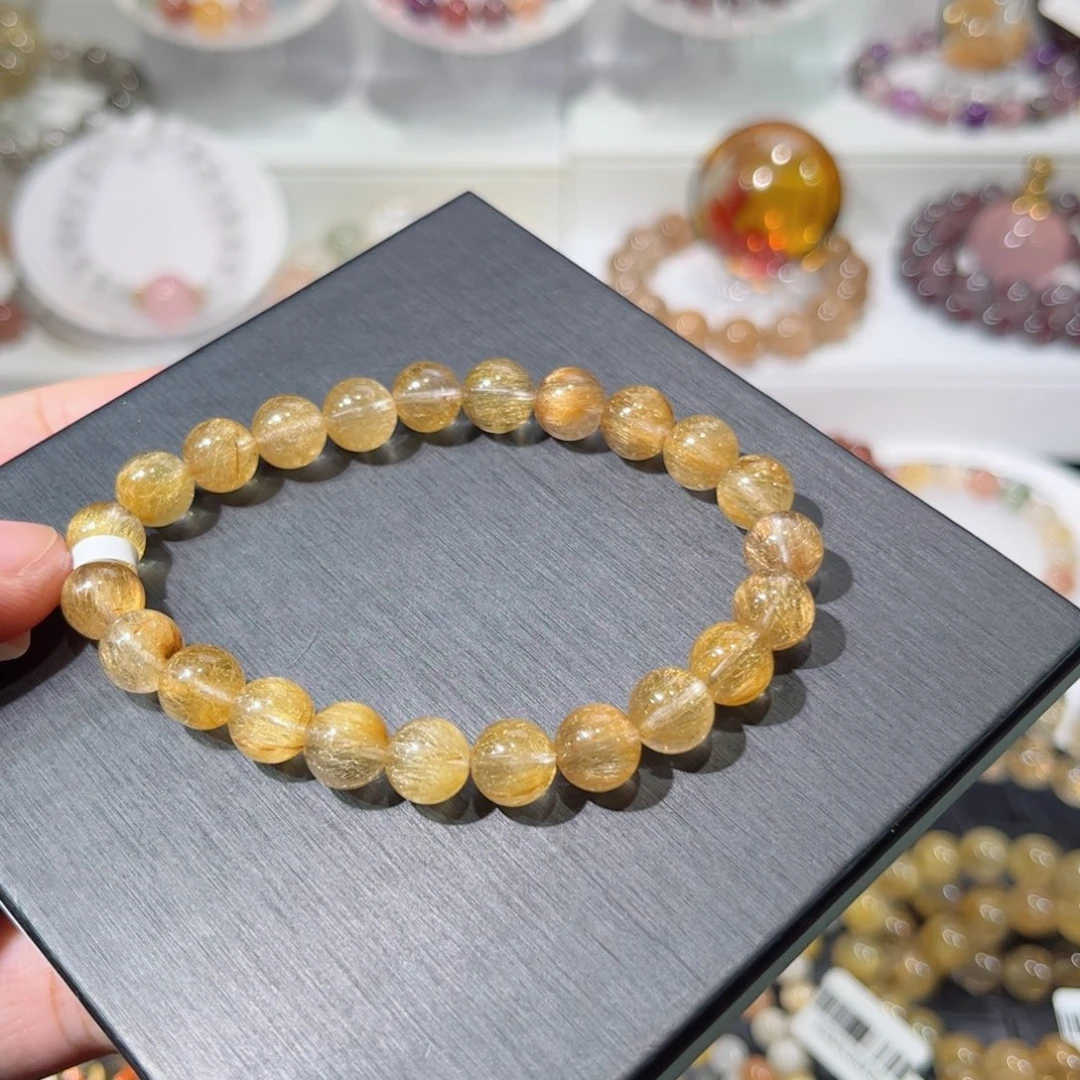 手链未镶嵌水晶金发晶