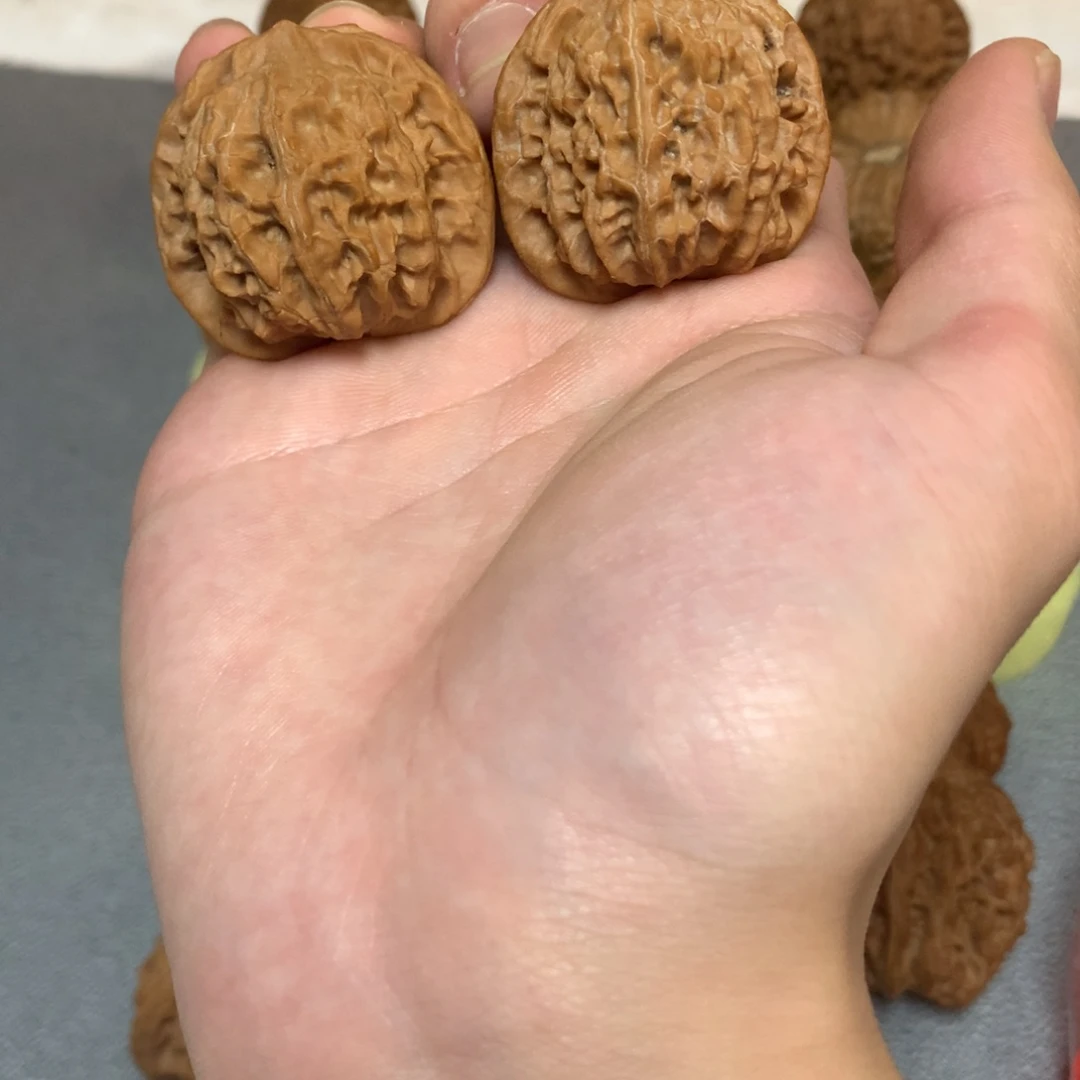 把件文玩核桃38全品平顶