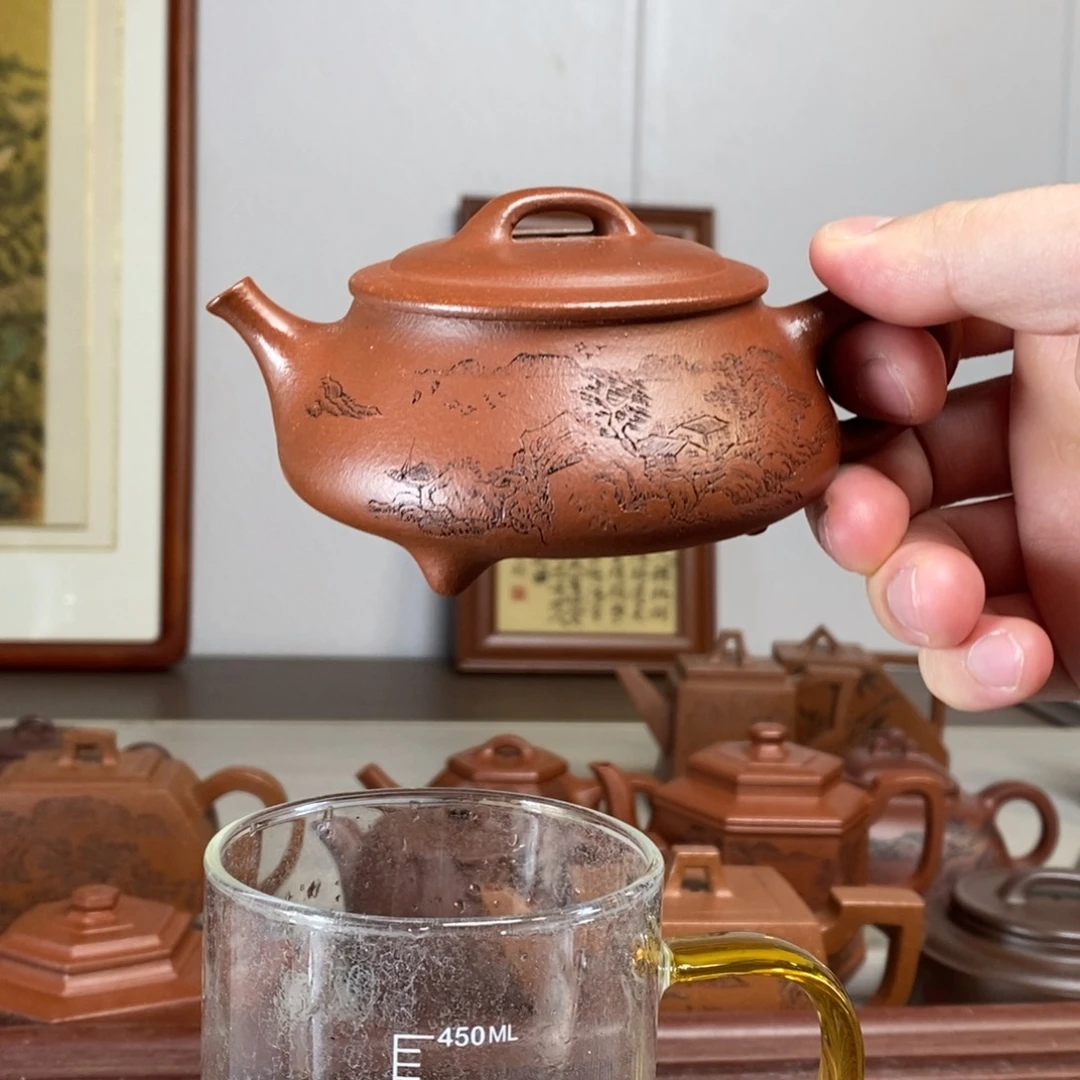 茶壶紫砂原矿泥料传统工艺制作