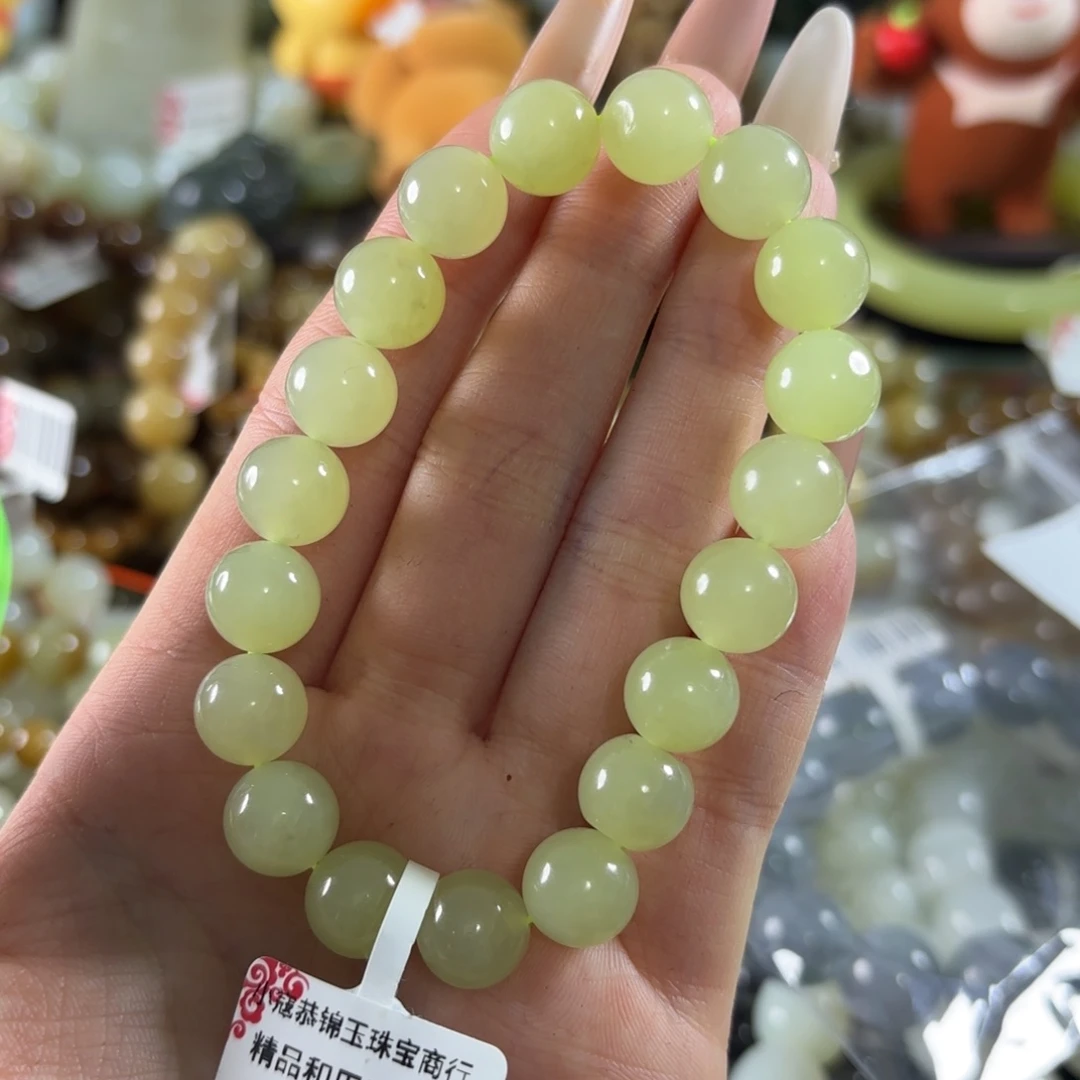 和田玉未镶嵌手链79