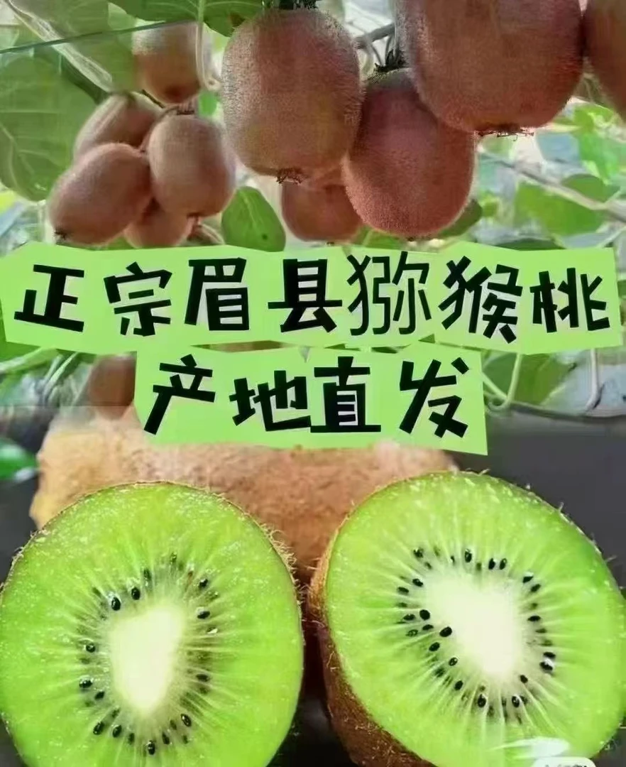 陕西眉县徐香猕猴桃 （10斤专拍）软糯香甜 绿心