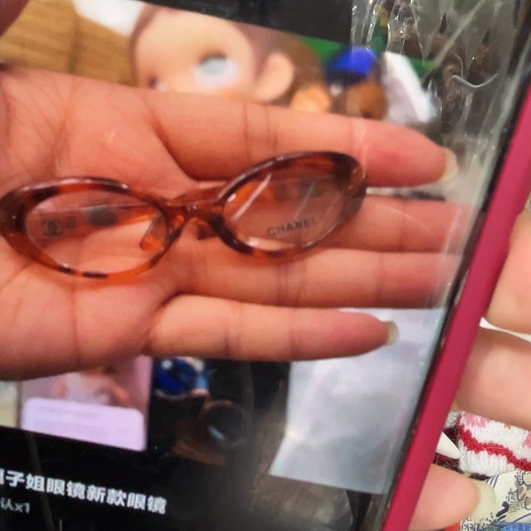 达子姐，豹纹眼镜新款