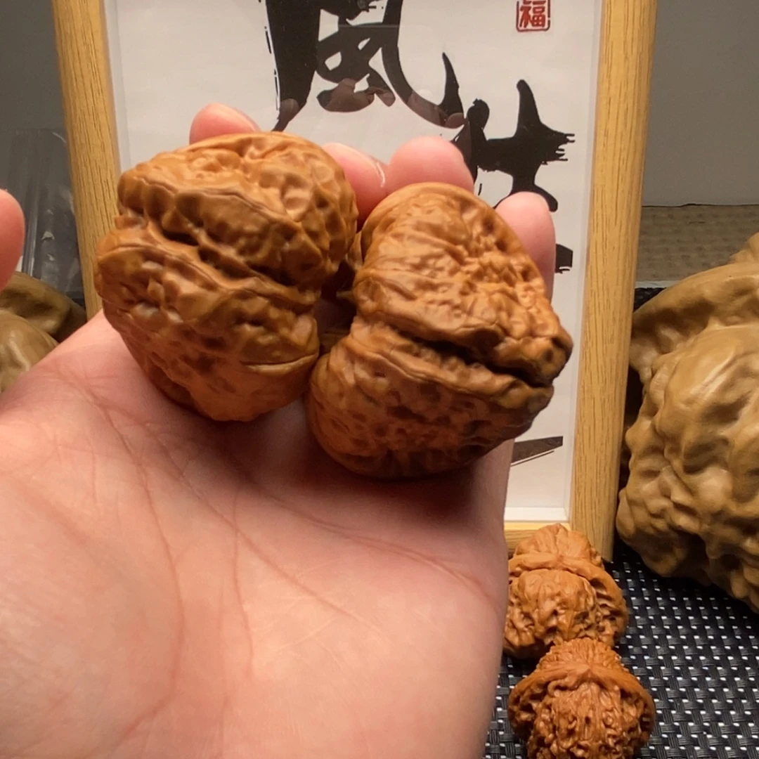 文玩核桃把件45蛤蟆头