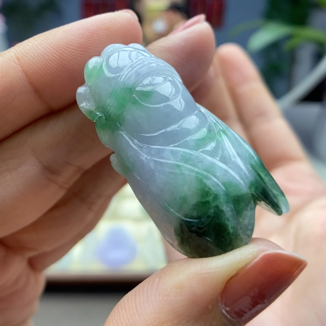 翡翠未镶嵌颈饰吊坠68
