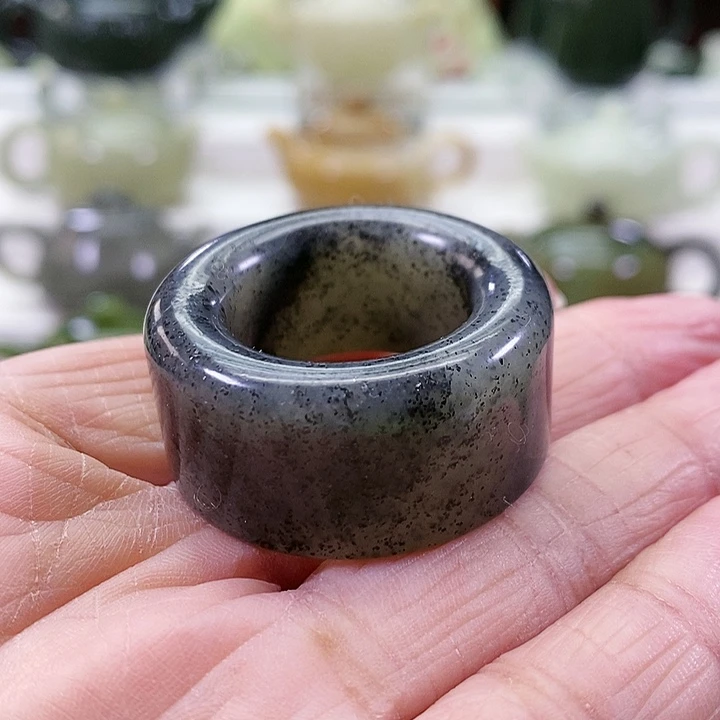 未镶嵌和田玉挂件扳指圈号22.2