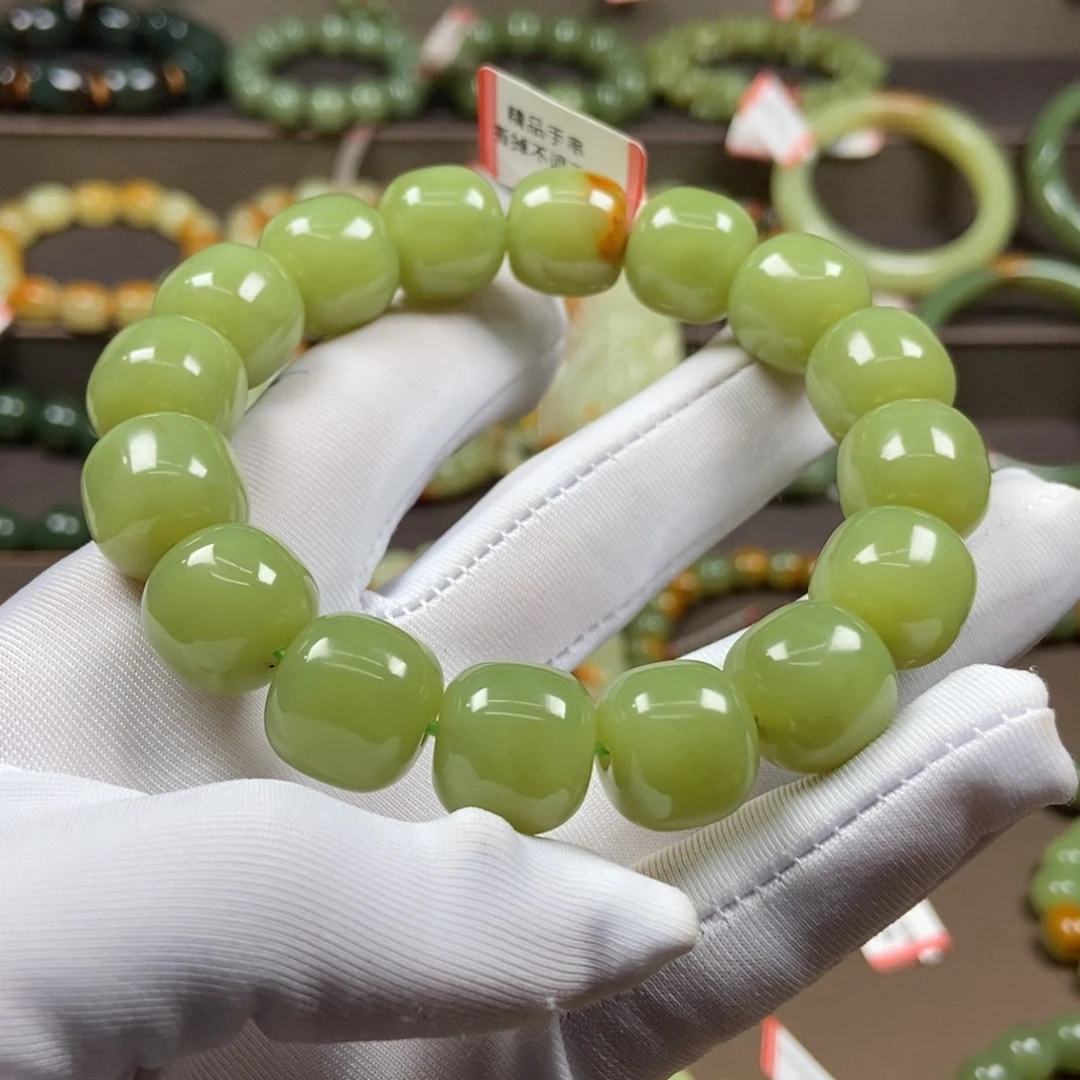 手链未镶嵌透闪石质玉S*