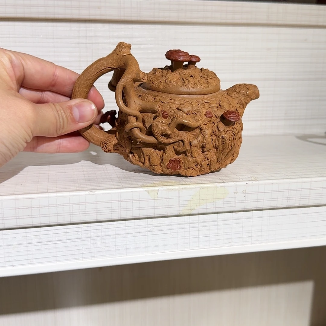 茶壶紫砂老段供春180cc