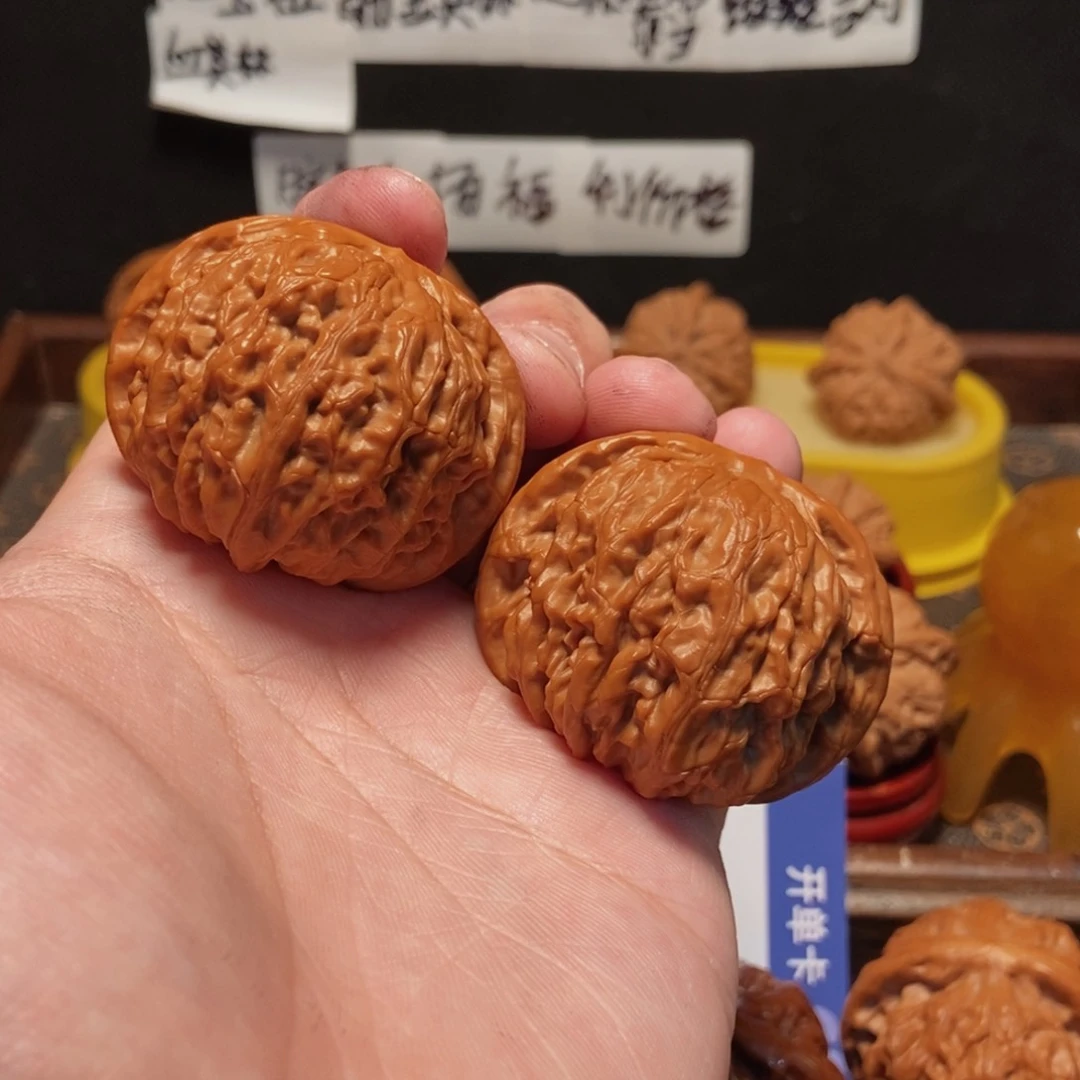 吊坠文玩核桃品**生金麒麟