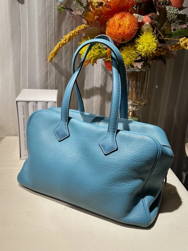 95新 Hermes/爱马仕 兜兜 维多利亚通勤单肩包