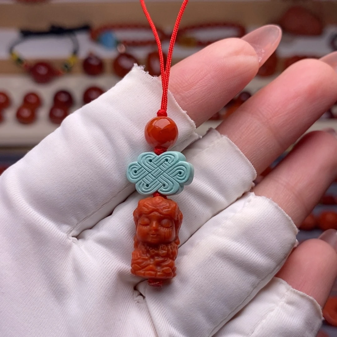 南红玛瑙未镶嵌配饰