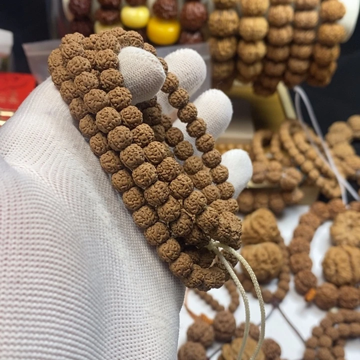 金刚菩提吊坠闷墩龙108