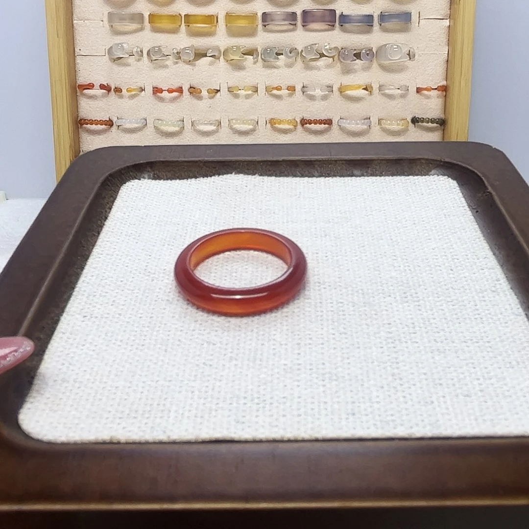 玛瑙/玉髓未镶嵌戒指512港19