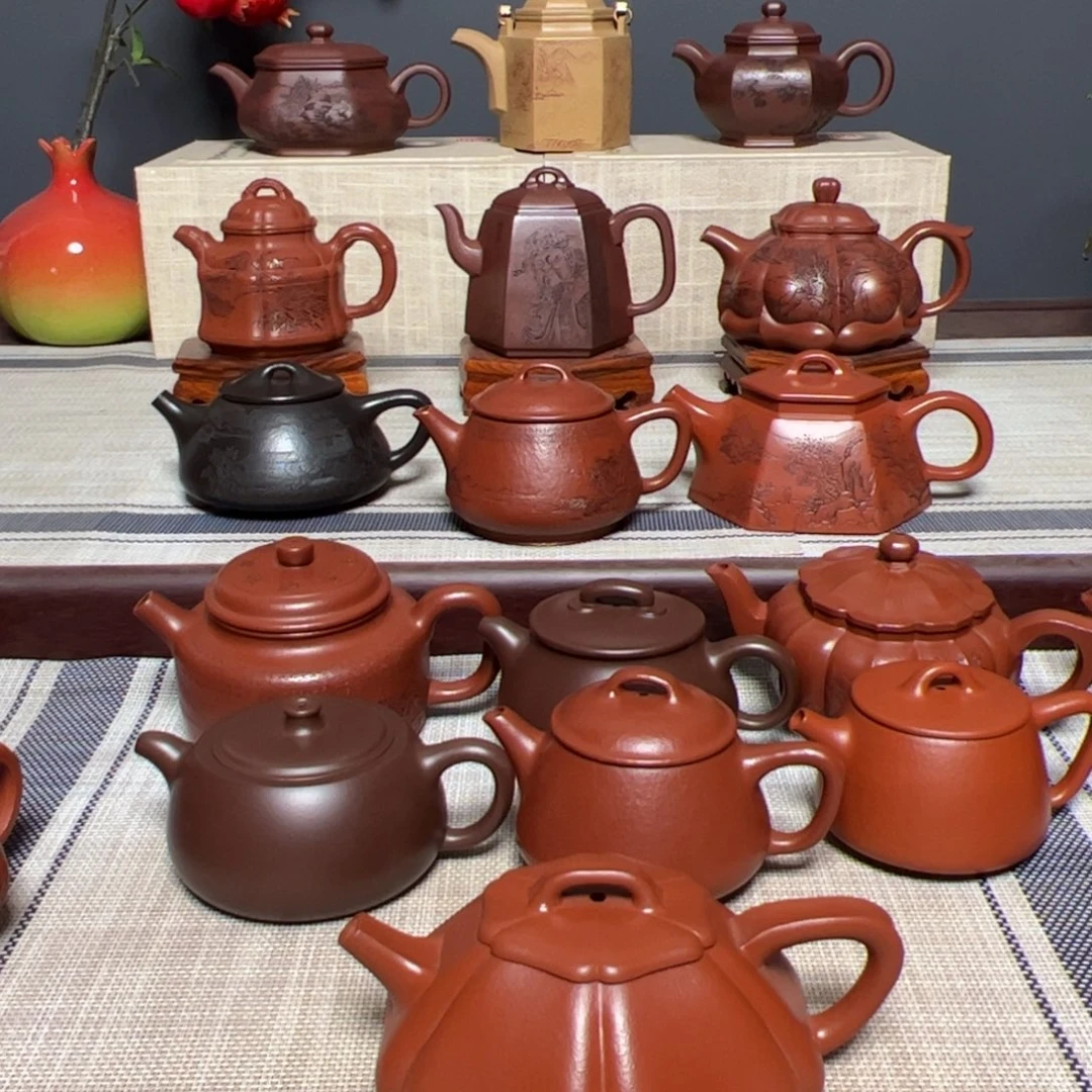 紫砂茶壶争**峰宜兴紫砂