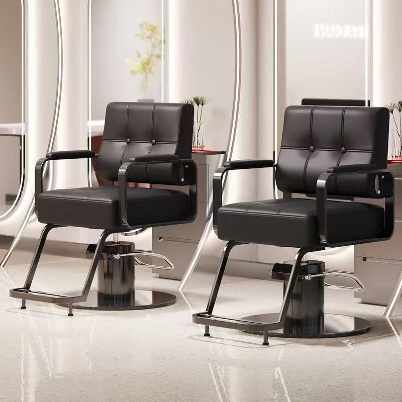 发廊网红专用剪发美发椅子烫染旋转升降剪发椅美发店高档理发店