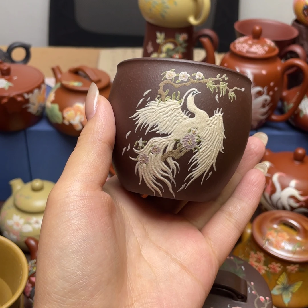 茶杯紫砂紫砂主人杯160cc