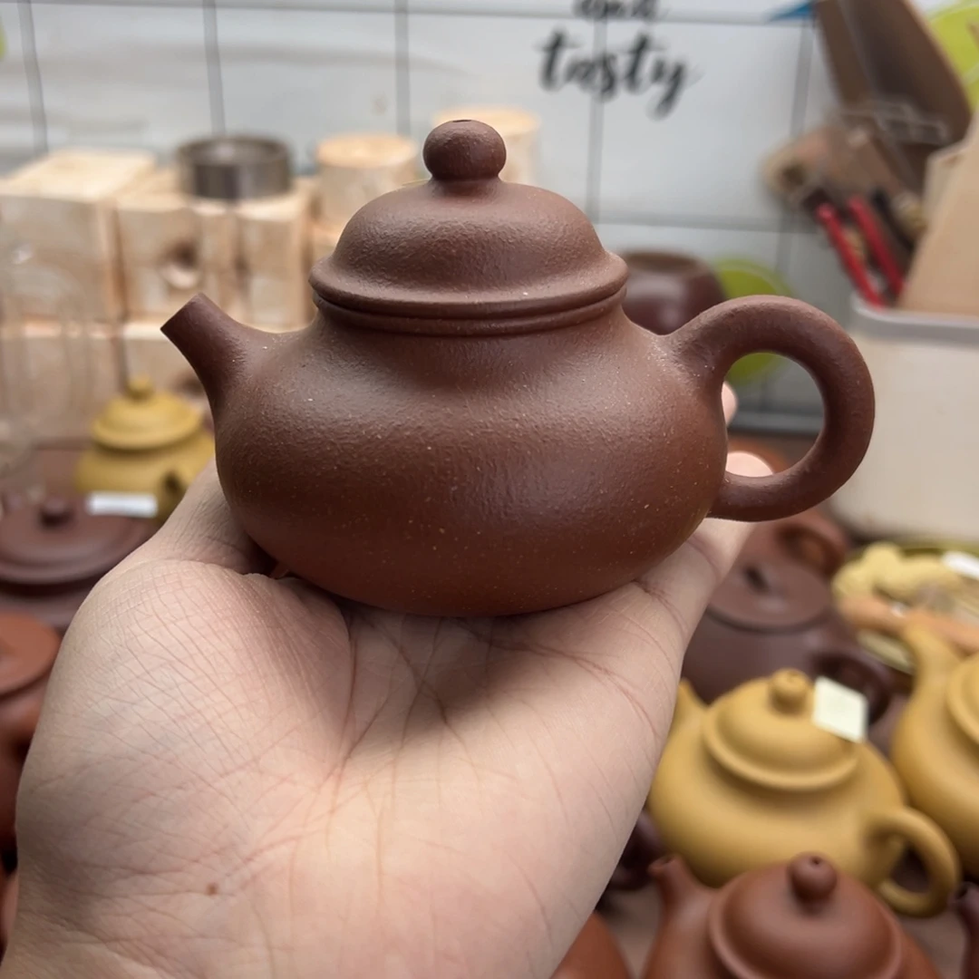 茶壶紫砂容天壶微瑕